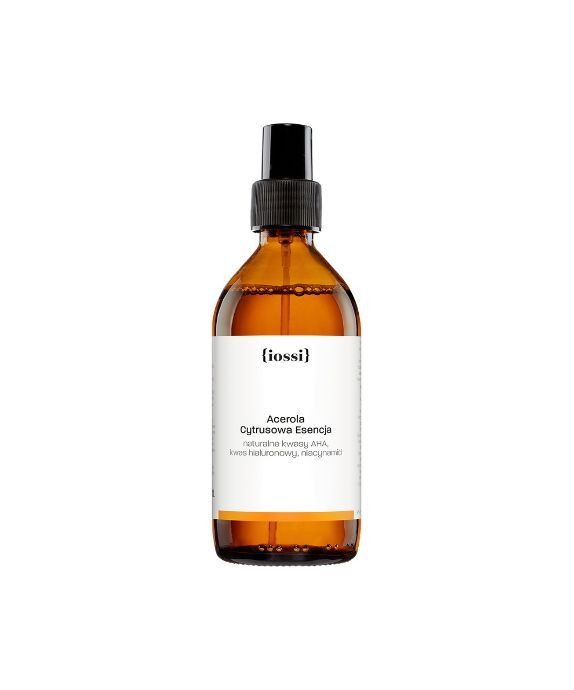 Tonico viso agli agrumi con acidi AHA e oli naturali e niacinamide 200ml Acerola Iossi