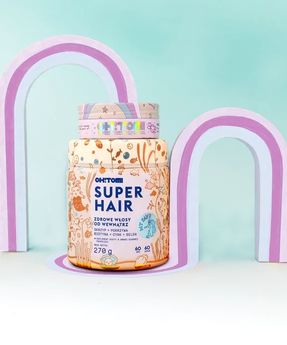 Super Hair jelly set and Oh!Tomi bar shampoo with vitamins for healthy and beautiful hair
