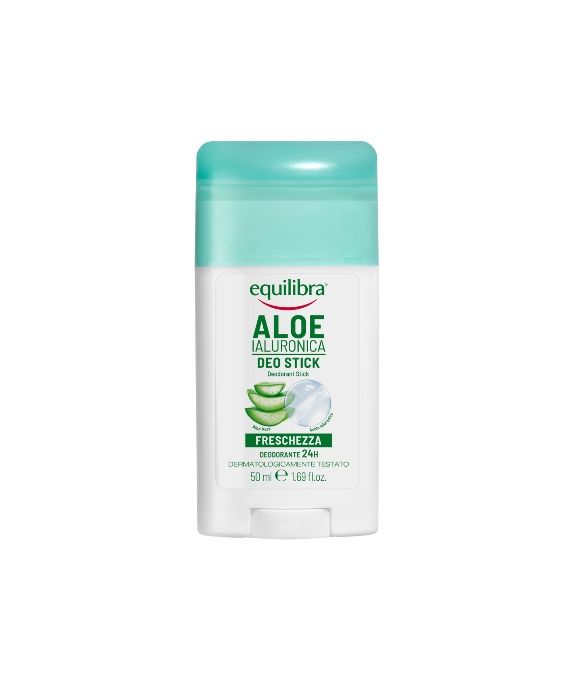 Deodorante aloe vera in stick senza parabeni e allergeni Equilibra