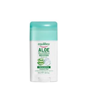 Desodorante en barra Equilibra Aloe Vera libre de parabenos y alérgenos