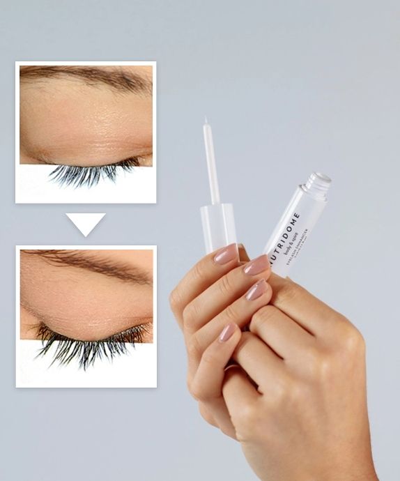 Nutridome eyelash conditioner with a thickening, lengthening and strengthening effect