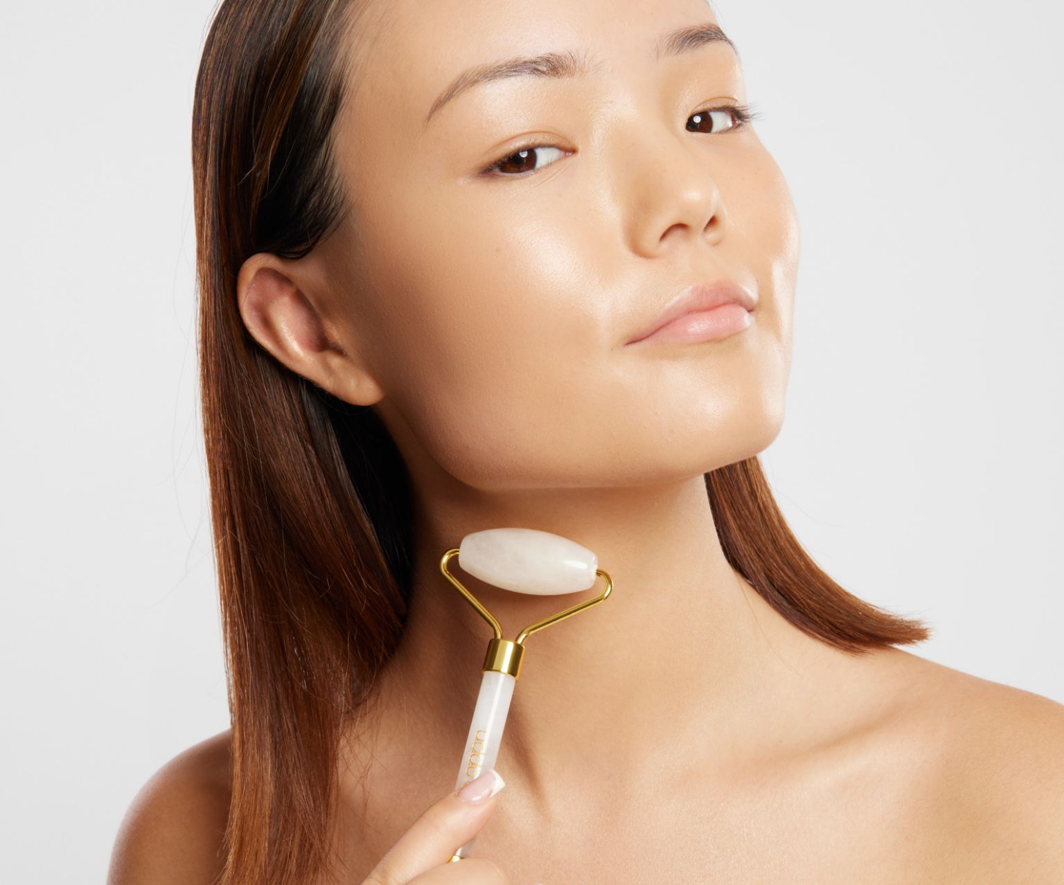 Cara Rodillo Jade Ojeras Jade Roller Rodillo Facial Sirve Rodillo