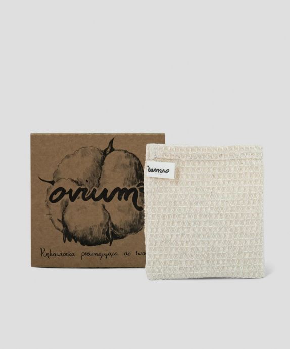 Dry/Wet Organic Cotton Exfoliating Glove Ovium