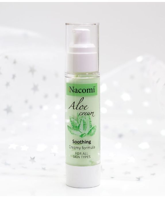 Nacomi Crema Facial Hidratante con Aloe Vera para Todo Tipo de Pieles