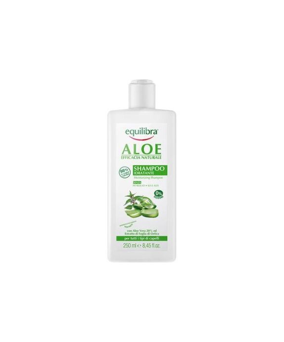 Equilibra aloe vera shampoo with nettle extract and wheat proteins