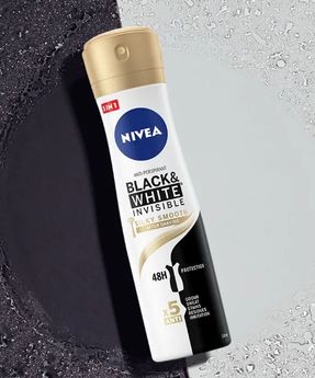 Nivea Black&White láthatatlan selymes sima izzadásgátló nőknek