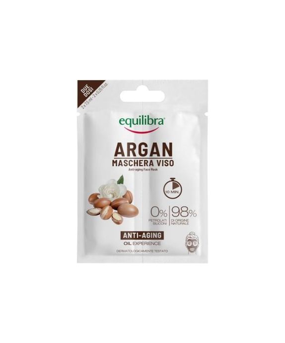 Equilibra argan anti-aging face mask with coenzyme q10