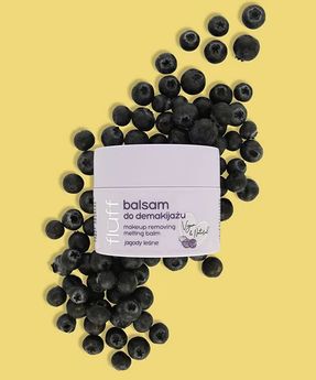 Makeup Remover Lotion with Coconut Oil and Shea Butter, Forest Berries Scent Fluff