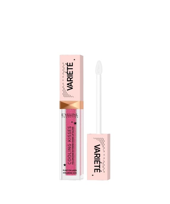 Eveline 06 Variete Cooling Kisses lip volumizing lip gloss with cooling effect