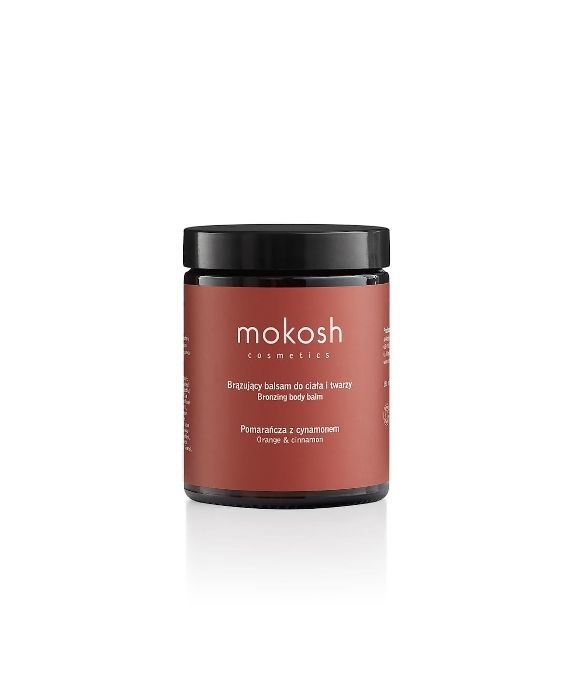 Loción bronceadora para el cuerpo y el rostro Naranja con canela fuertemente hidratante Mokosh