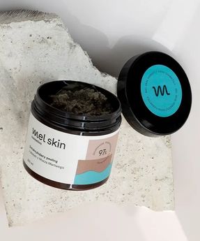 Mel Skin detoxifying scrub with Dead Sea mud