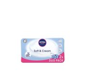 Two-Pack of Cleansing Wipes for Infants Soft &amp; Cream Nivea Baby