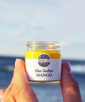 Crema per pelle secca, danneggiata, matura e soggetta a irritazioni Sorbet Mango BIOUP