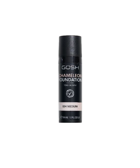 Adapting Skin Tone and Equalizing Foundation Chameleon 004 Medium Gosh 