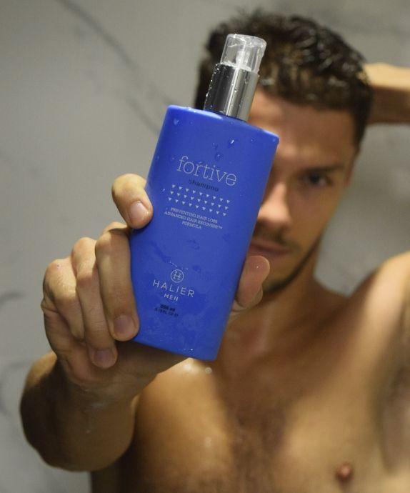 Shampoo gegen Haarausfall für Männer mit Arganöl Fortive 250 ml Halier