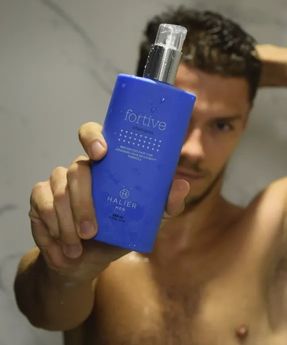 Shampoo gegen Haarausfall für Männer mit Arganöl Fortive 250 ml Halier