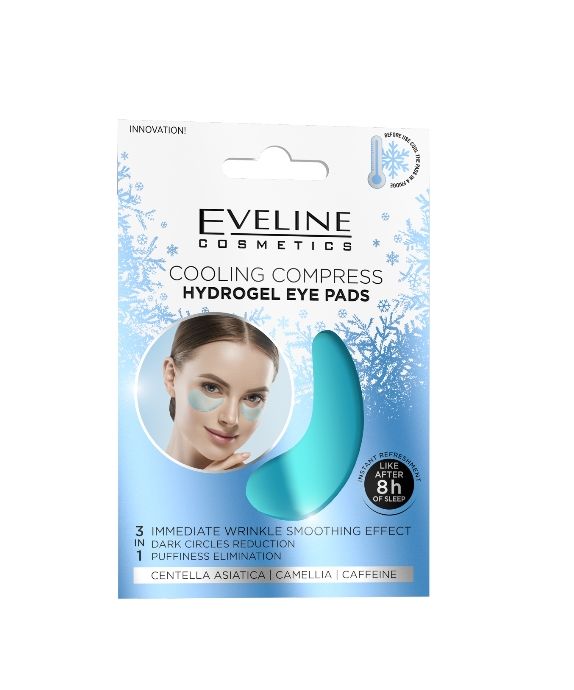 Patchs rafraîchissants en hydrogel pour les yeux Eveline