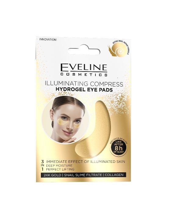 Patchs hydrogel éclaircissants pour les yeux Eveline