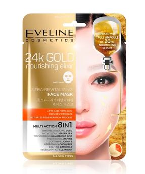 Eveline intensiv revitalisierende Tuchmaske mit Gold