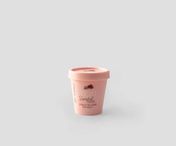 Body Yoghurt with Rice Protein and Coconut Oil, Raspberry and Almond Scent Fluff