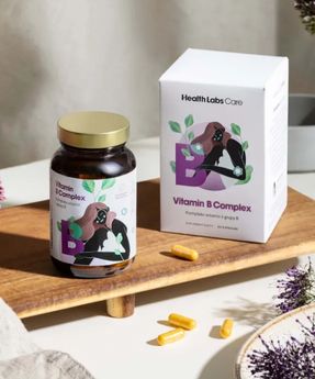 Complex de vitamine B, fără gluten și lactoză Complex Health Labs Care