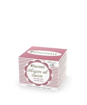 Nacomi Argan Night Cream With Hyaluronic Acid +30