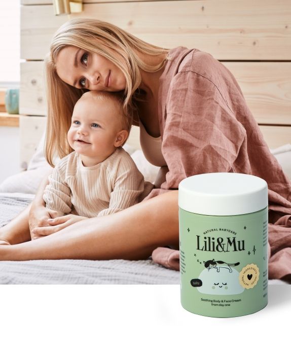 Lili&Mu intensively moisturising face and body cream for infants and newborns