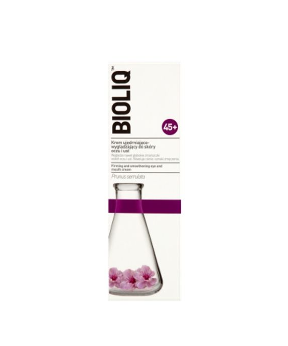 Crema reafirmante y suavizante para el contorno de ojos y los labios 45+ Bioliq