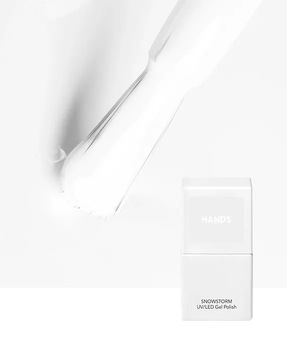 Snowstorm Hands weißer Hybrid-Nagellack