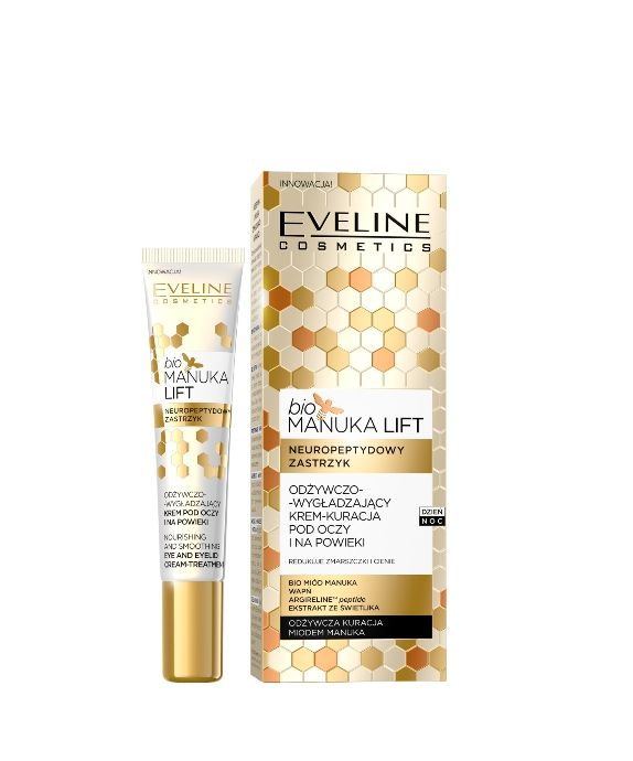 Crème-soin liftant sous les yeux et les paupières bio manuka Eveline