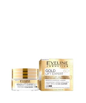 Luxury Anti-Ageing Cream-Serum with 24K Gold, Day and Night, 60+ Eveline