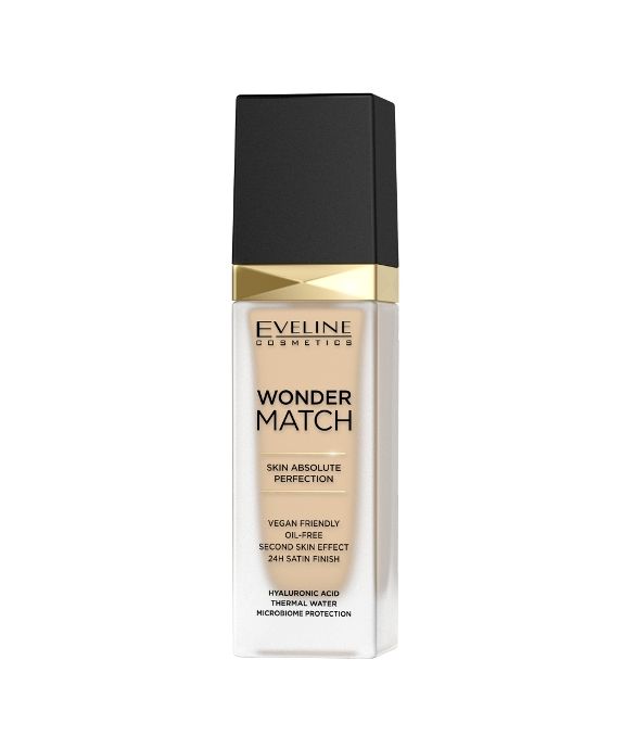 Eveline Wonder Match No. 11 almond luxury skin-hugging foundation