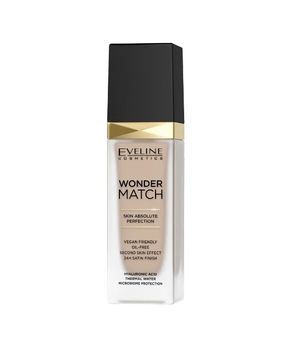 Lujosa base de maquillaje que se adapta a la piel N.º 12 natural y ligera Wonder Match Eveline