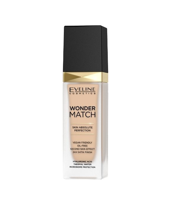 Eveline Wonder Match No. 16 light beige luxury skin-hugging foundation