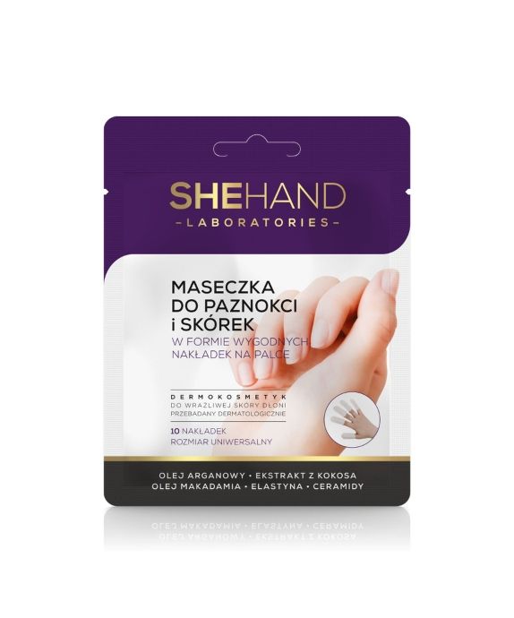 Mascarilla para uñas y cutículas con ceramidas y aceites nutritivos SheHand