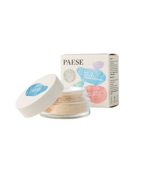 Mattifying Mineral Foundation Natural 102W by Paese Minerals