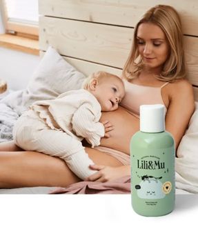 Olio naturale per neonati e bambini con complesso di oli naturali Lili&Mu