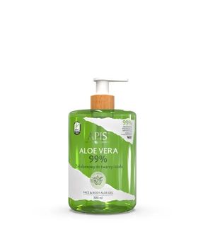 Natürliches Aloe Vera Gesichts- und Körpergel Aloe Vera 99% Apis