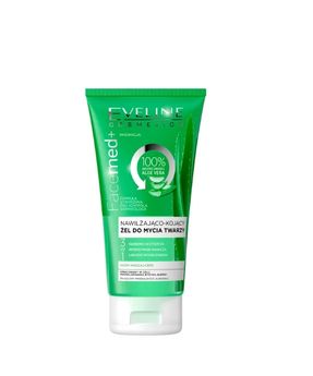 Gel limpiador facial hidratante y calmante con aloe vera 3 en 1 Eveline