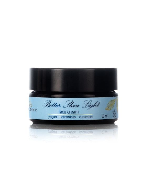 Natural Secrets Better Skin Light moisturising face cream with yogurt and ceramides