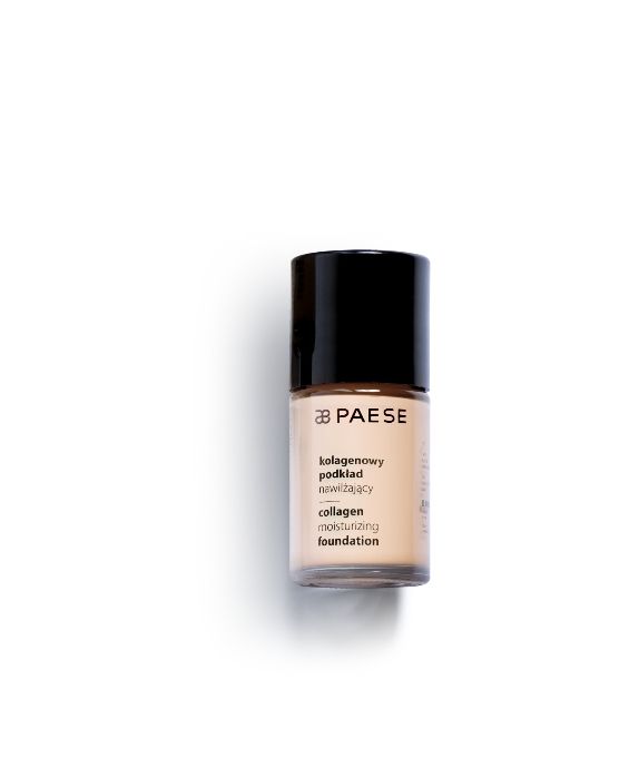 Feuchtigkeitsspendende Kollagen-Foundation nude Farbe 301C Paese