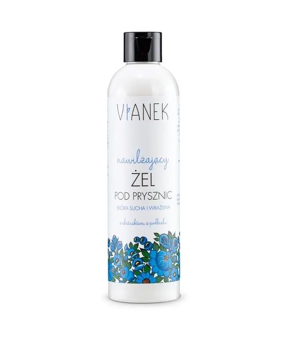 Vianek moisturising shower gel for dry and sensitive skin with coltsfoot extract