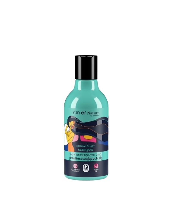 Normalisierendes Shampoo für fettiges Haar mit Oregano Gift of Nature Hydrolat