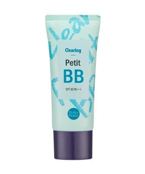 Cleansing BB Cream with SPF30 Protection Clearing Petit with Tea Tree Oil Extract for Combination and Oily Skin Holika Holika