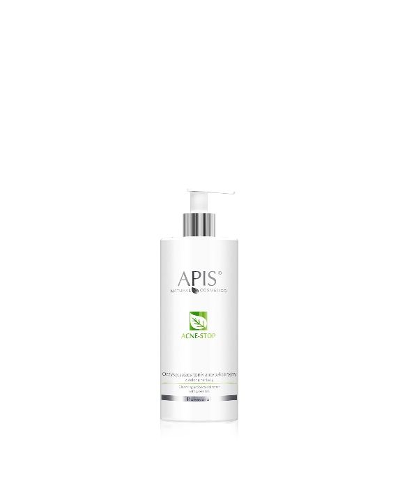 Tónico limpiador antibacteriano con té verde Acne-Stop Apis