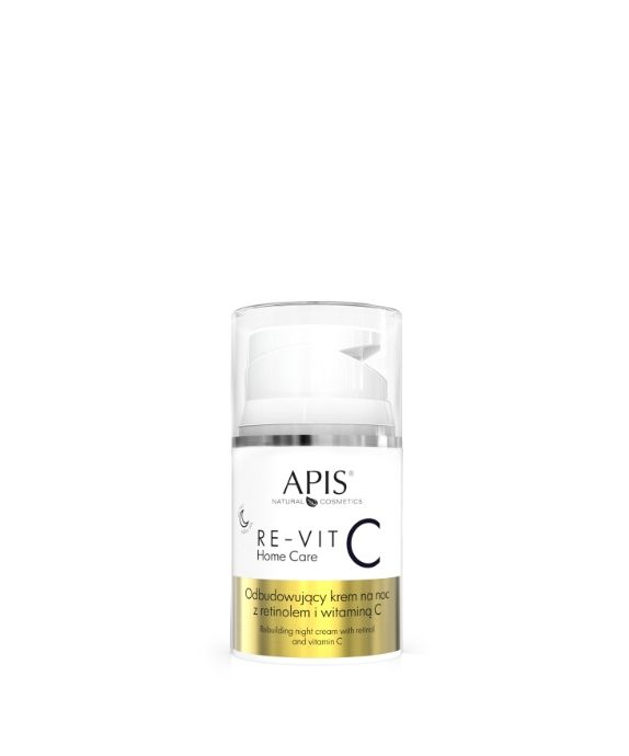 Cremă de noapte reconstructivă cu retinol și vitamina C Re-Viț C Home Care Apis