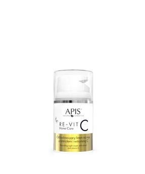 Crema de noche reconstructora con retinol y vitamina C Re-Vit C Home Care Apis