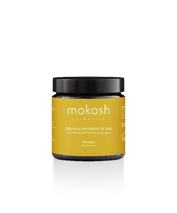 Autobronzant nourrissant pour le corps Fruit de la passion avec action rapide Mokosh