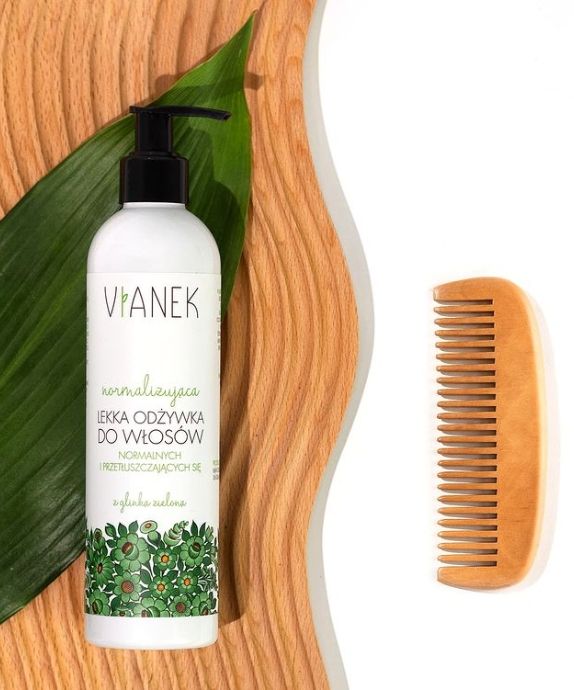 Normalisierender leichter Conditioner für normales und fettiges Vianek-Haar