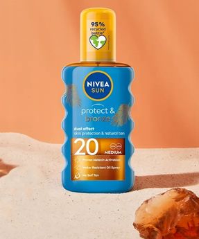 Tan Boosting Protection Oil SPF 20 Nivea Su